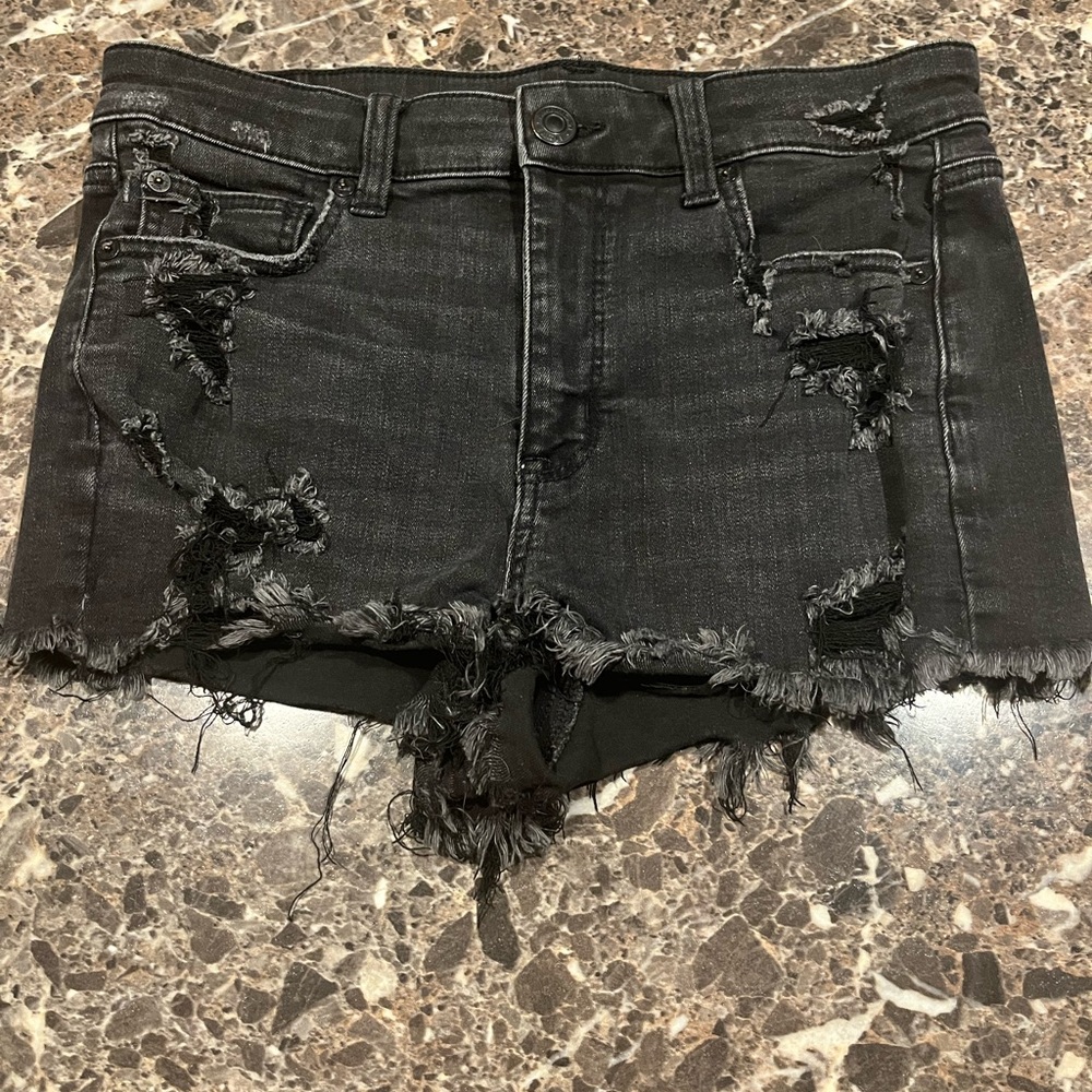 Black American Eagle Shorts